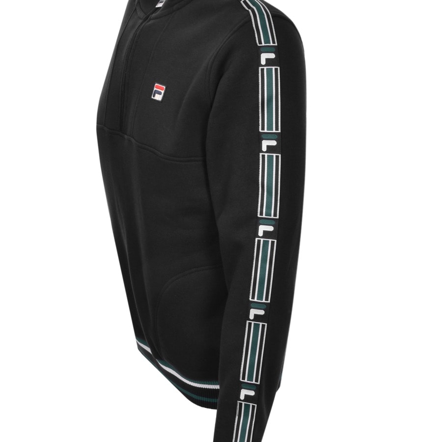 Alternative Image for ProductFila Vintage Murray Taped Half Zip Track Top Black3